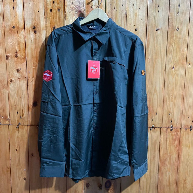 Kemeja Outdoor Quickdry Gravel Expedisi 28 Gunung