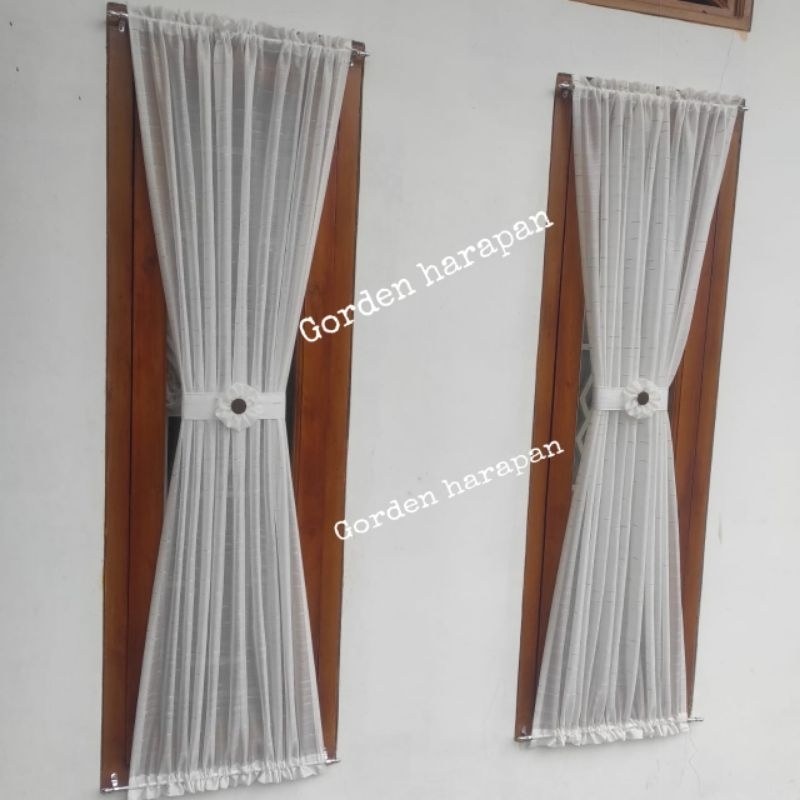 gorden vitrase kupu kupu minimalis