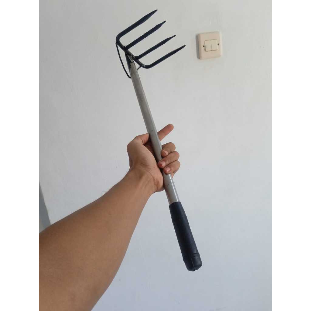 garu rumput liar garuk tanaman gagang besi asli