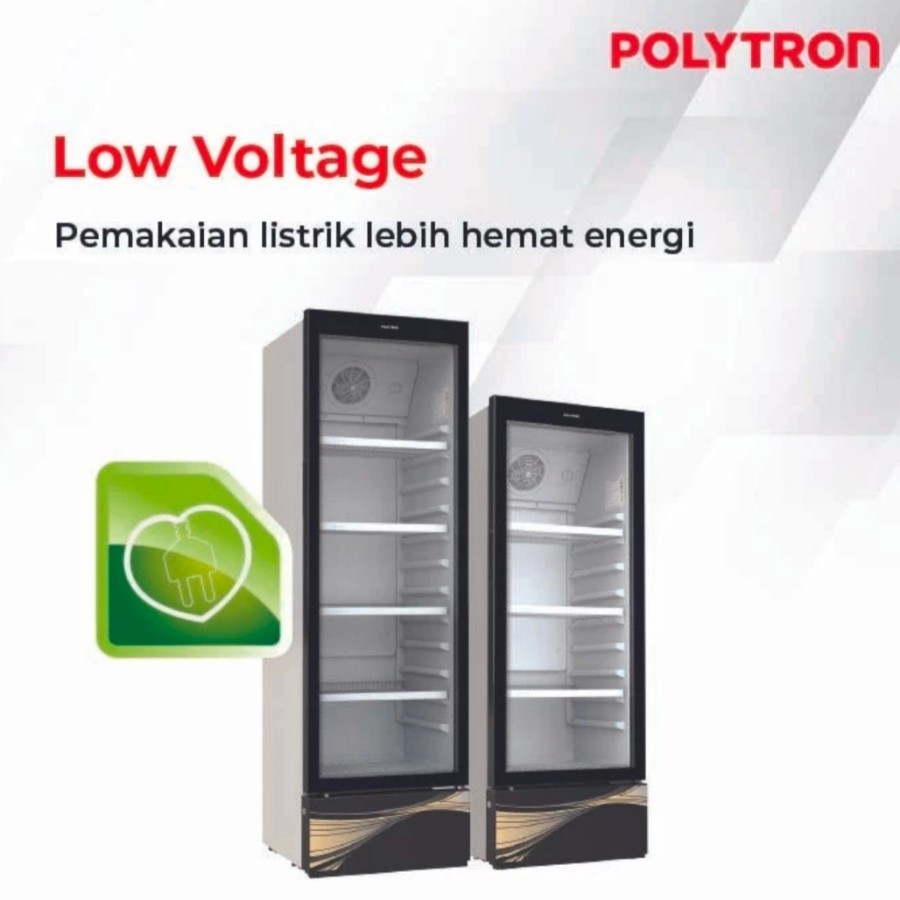 Kulkas Showcase Polytron SCN238X Chiller Pendingin Minuman SCN 238X