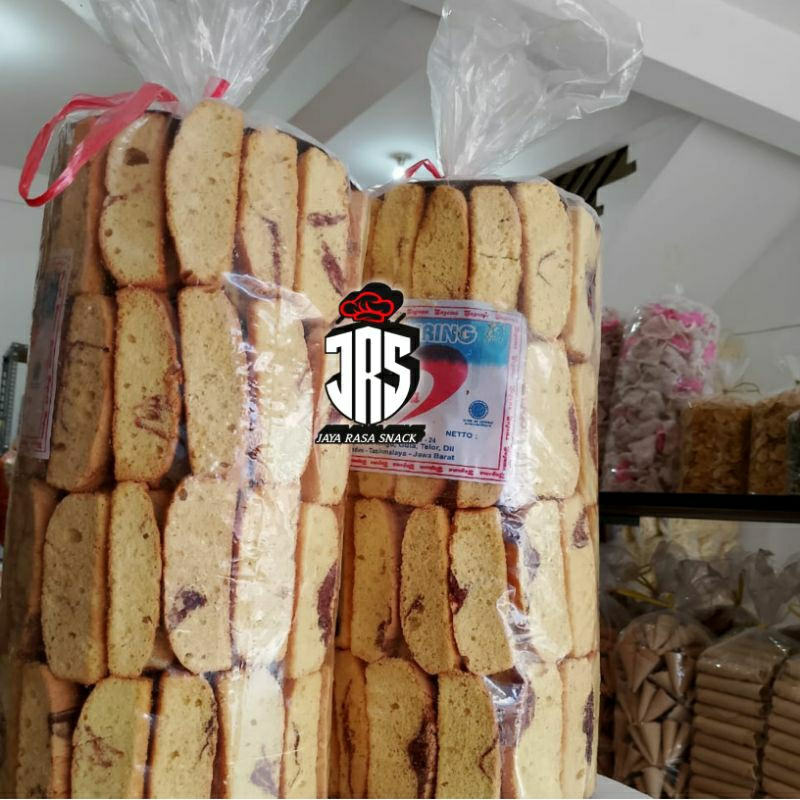 

JRS - Bolu Iris Kering 250gr-500gr / Bolu Kering Panggang / Kue Bolu Kering Iris Manis Murah