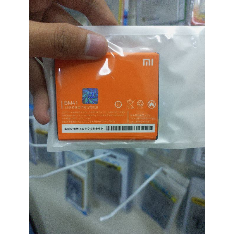 Baterai Batre Battery Xiaomi Redmi Note 4 BM41 Original