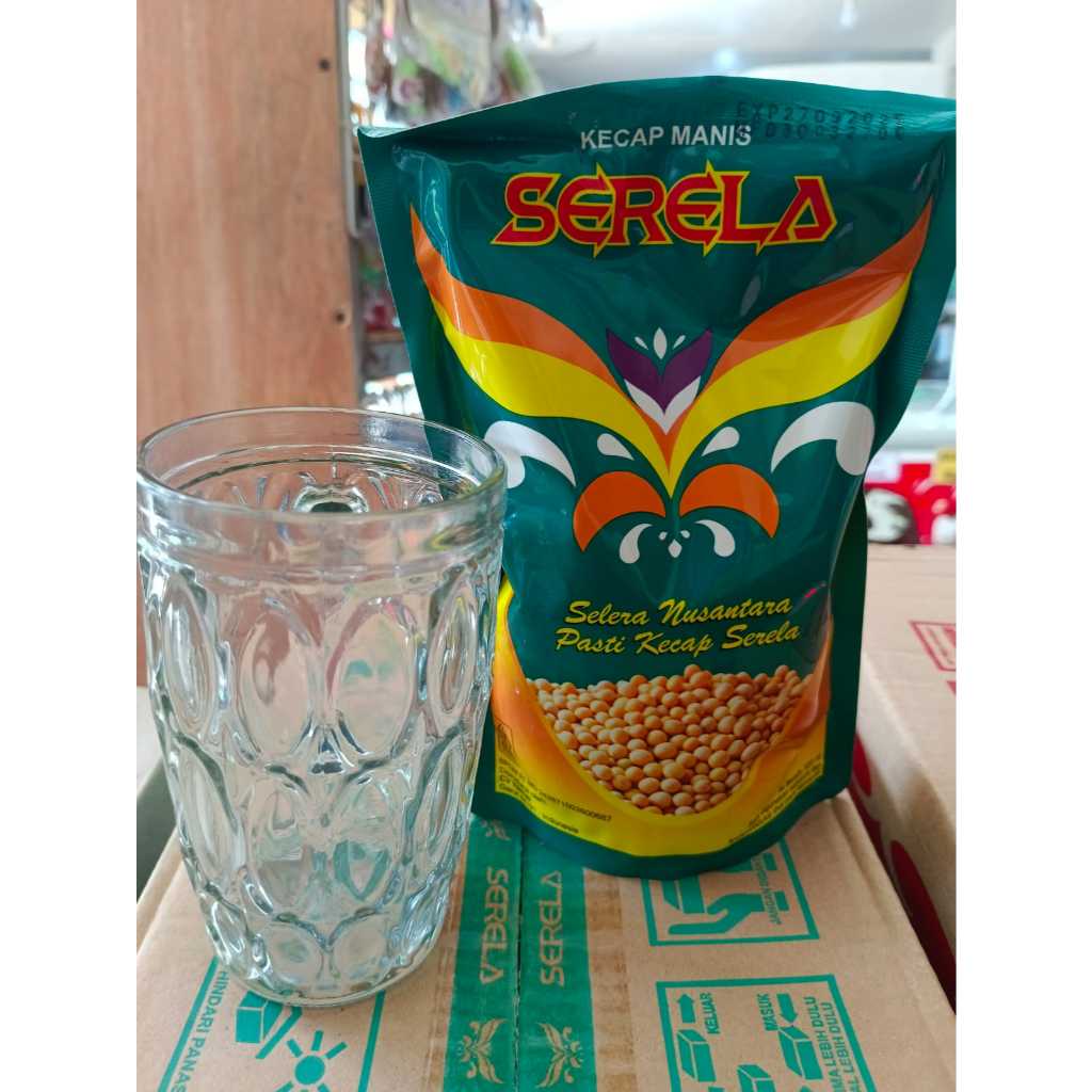 

KECAP MANIS SERELA 520ML GRATIS GELAS
