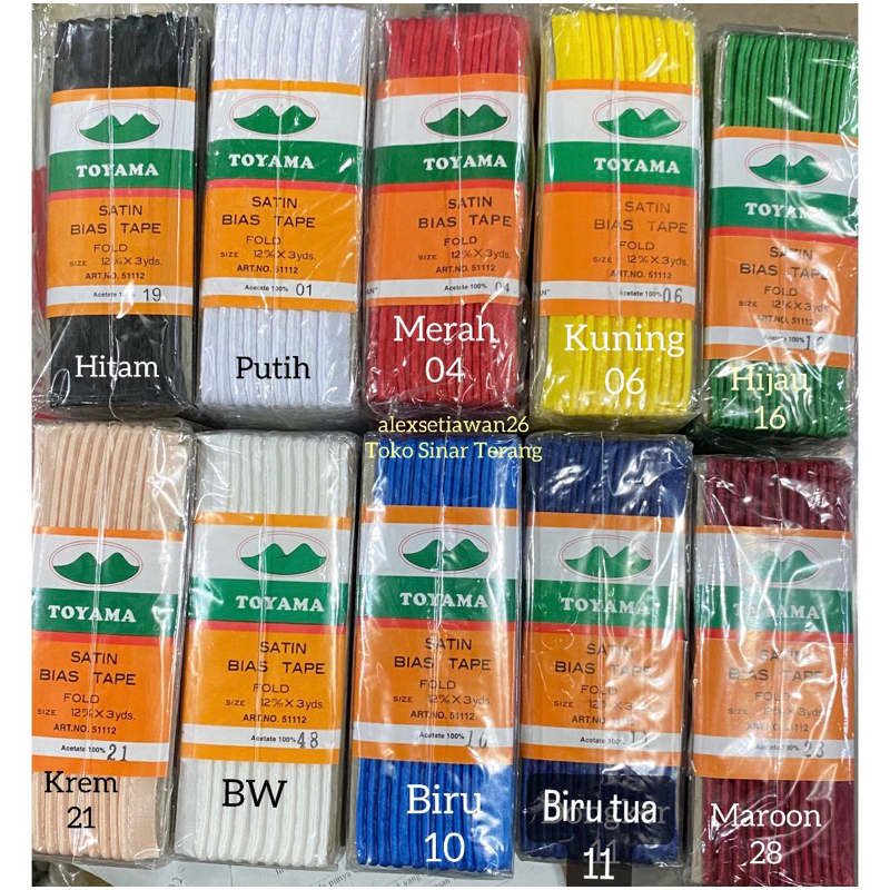 Bisban Satin isi lusinan Toyama / Bisban isi