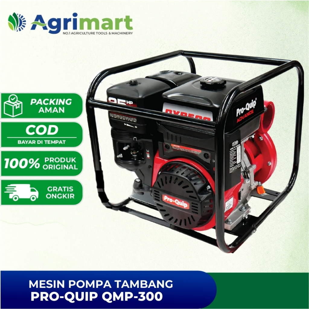 Mesin Pompa Air Tambang Waterpump Alkon 3 Inchi Proquip QMP 300