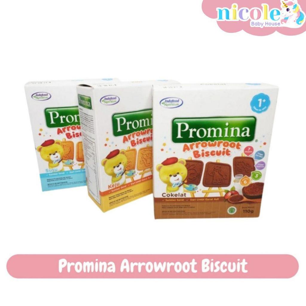 Promina Arrowroot Coklat 110 gr/ Cheese Biskuit Bayi / Cemilan Bayi