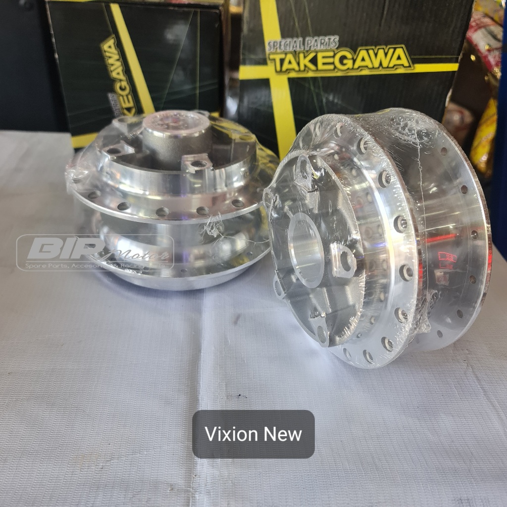 TROMOL TAKEGAWA VIXION NEW F/R CHROME TROMOL VIXION NEW