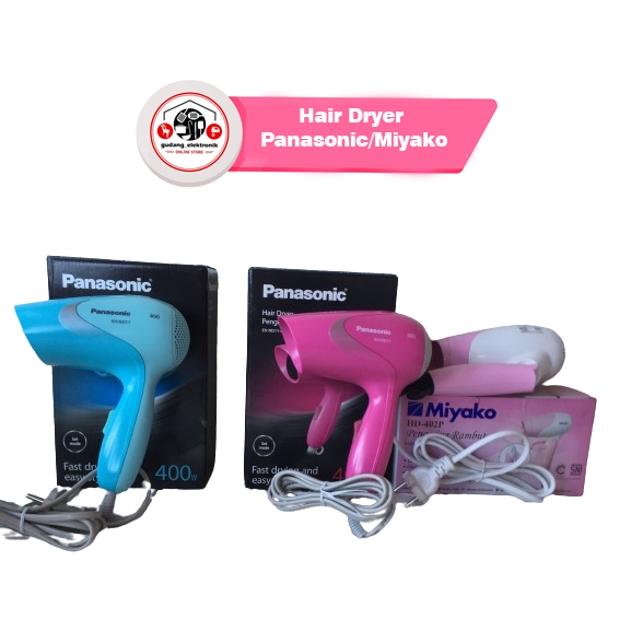 Hair Dryer Miyako/Hair Dryer Panasonic 400w