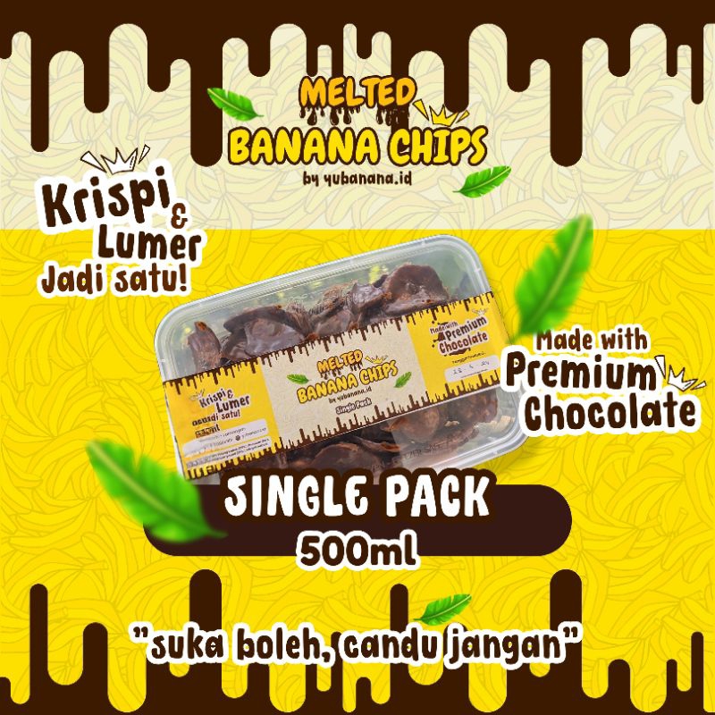 

KERIPIK PISANG COKLAT LUMER 500ml FULL COKLAT PREMIUM