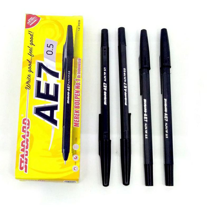 

Bolpen Standard AE 7 1 Pack 12 Pcs/ Bolpoin/Pena