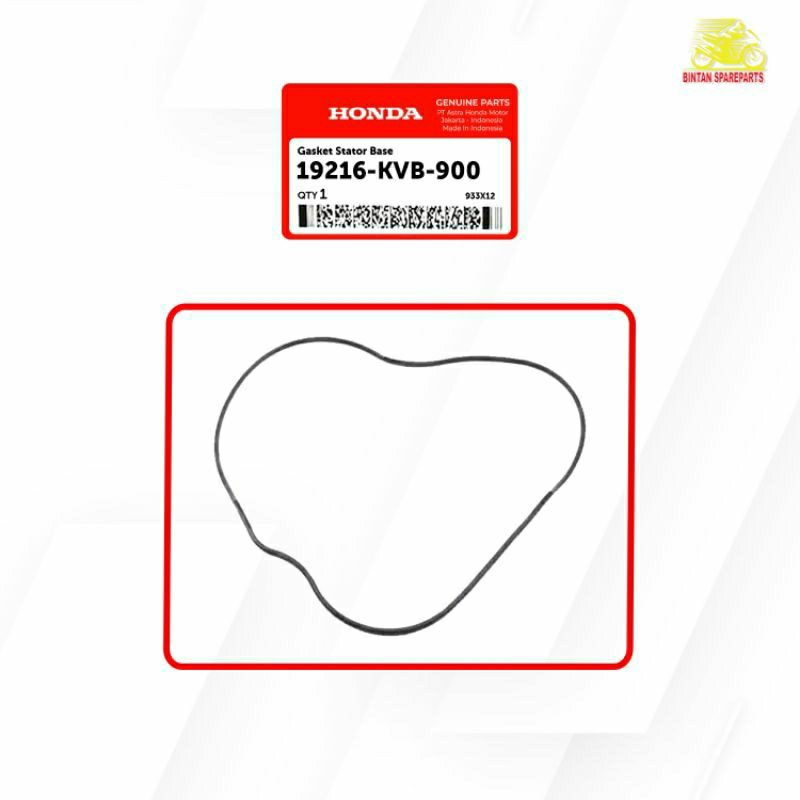 Gasket Stator Base 19216 KVB 900