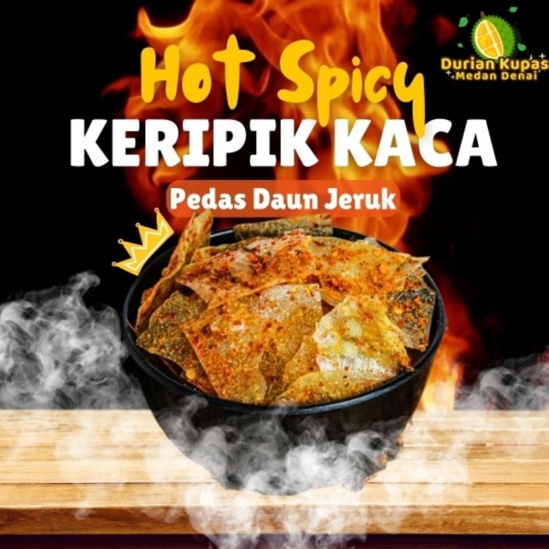 

Keripik Kaca Pedas Daun Jeruk 100 Gram