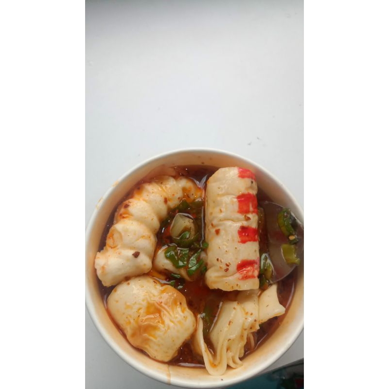 

pangsit kuah bakso seafood