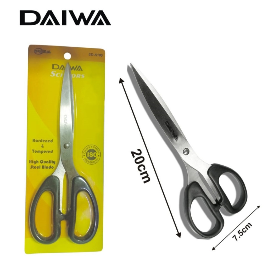 

Gunting Kertas besar 20cm M2000 Stainless Steel Scissors SM-A180