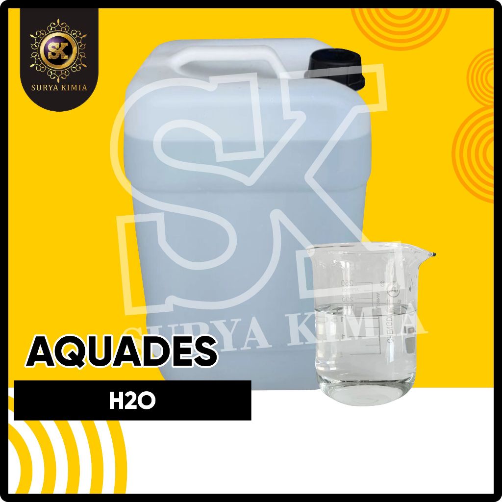

Aquadest / Aquades / Air Murni / Pure Water / Air suling / Pure H2O