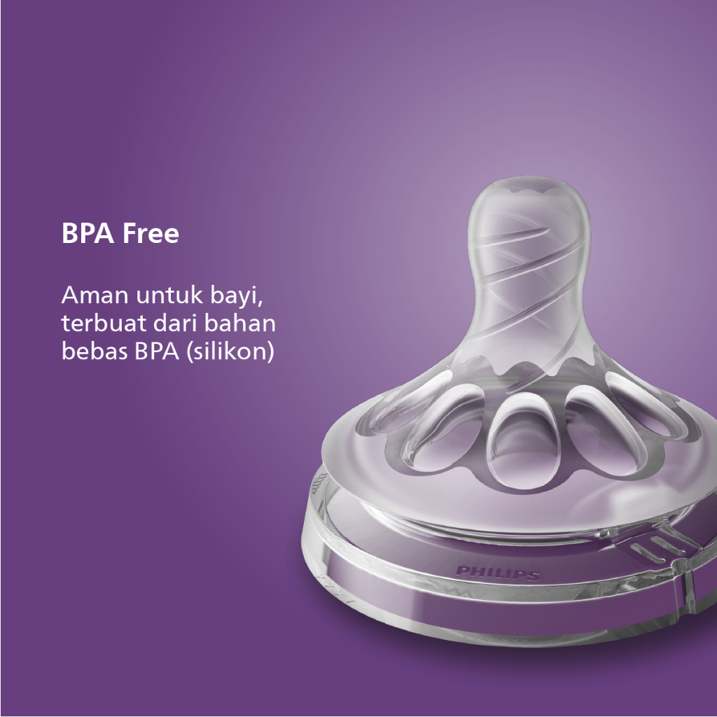 New Philips Avent Dot Nipple Natural / Avent Dot Botol Susu