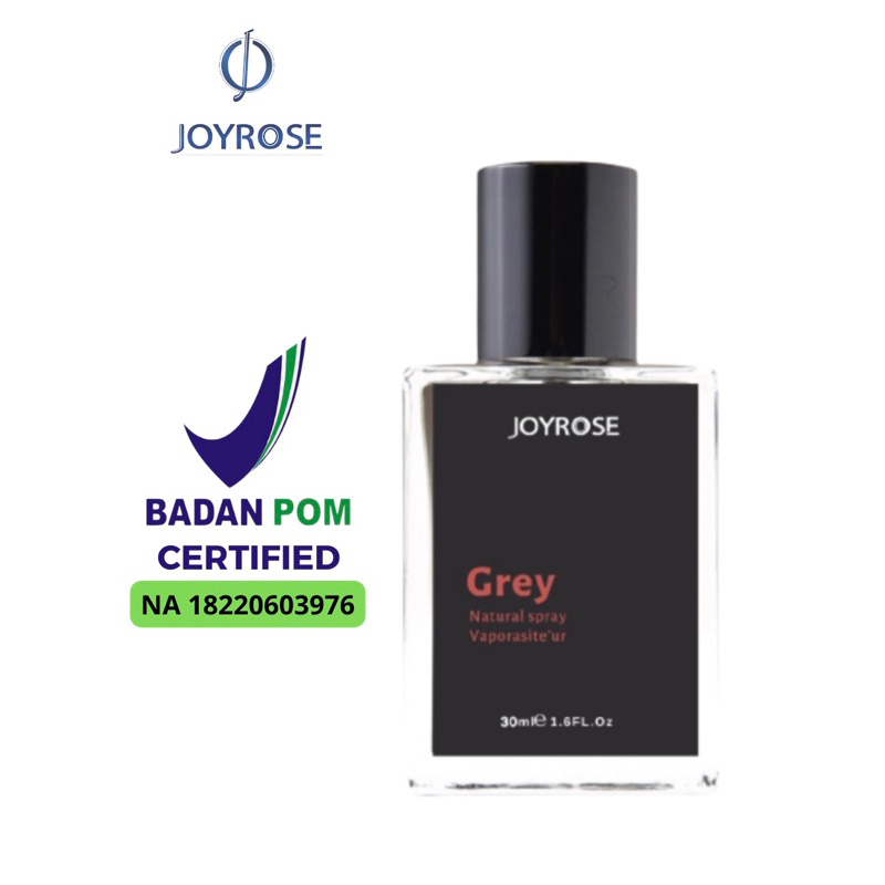 BPOM Joyrose perfume - original Grey | parfume pria