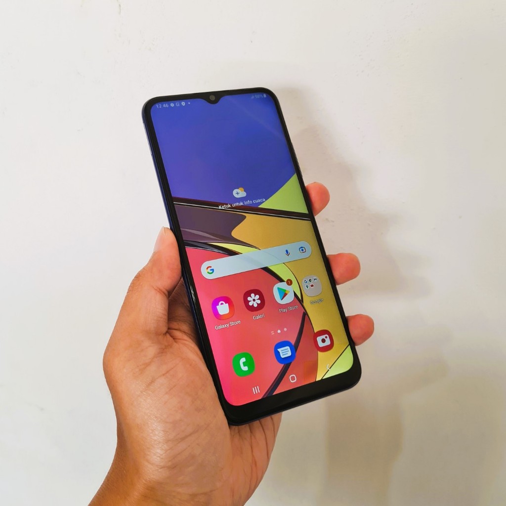 Samsung Galaxy A03 Core RAM 2/32 GB Bagus Mulus Normal Semua Tidak Ada Minus