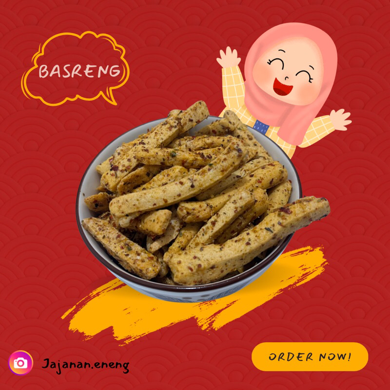 

BASRENG PEDAS DAUN JERUK||80gram||250gram