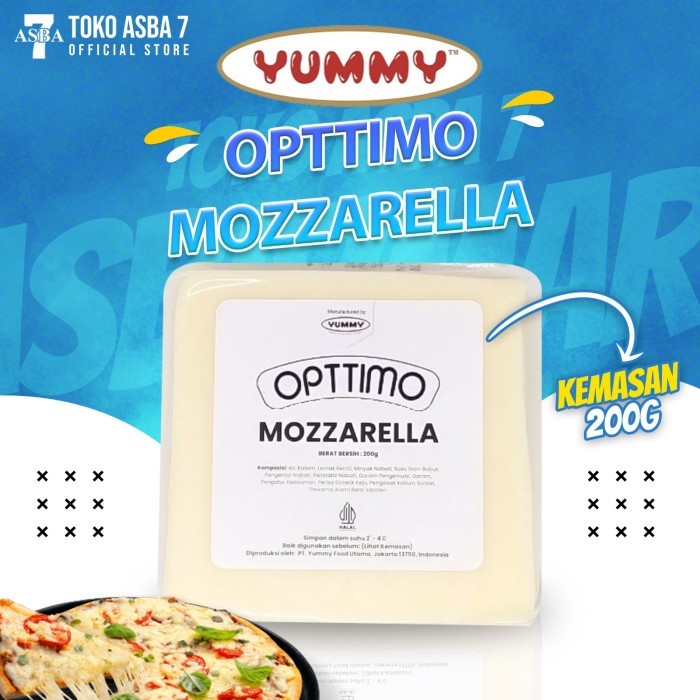 

YUMMY OPTTIMO MOZZARELLA 200G