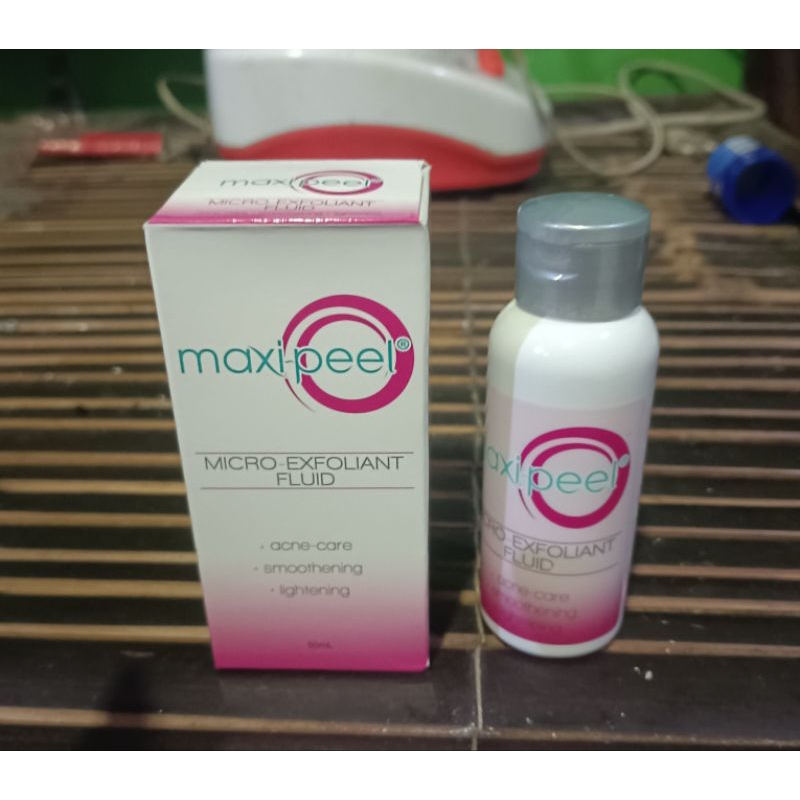 MAXI-PEEL MICRO EXFOLIANT FLUID Promo 10RB an aja 100℅ original