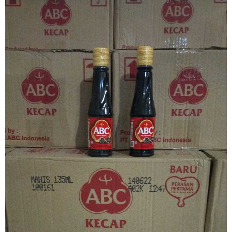 

Kecap Abc Kemasan botol 135 ml