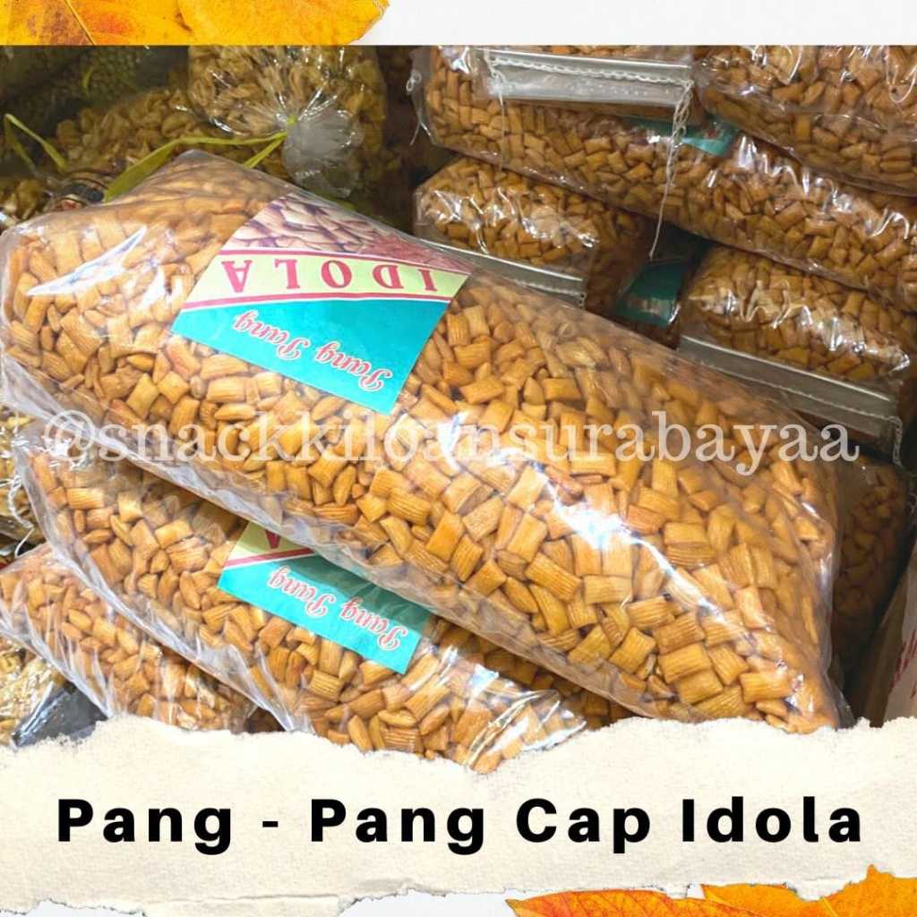 

Pang - Pang Cap Idola 1 BALL ( 3KG )/ Krupuk Bantal Manis/Jajan Snack Kiloan Murah/ MAK E DOR