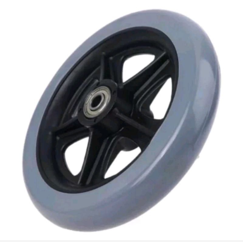 Roda depan kursi roda ban mati