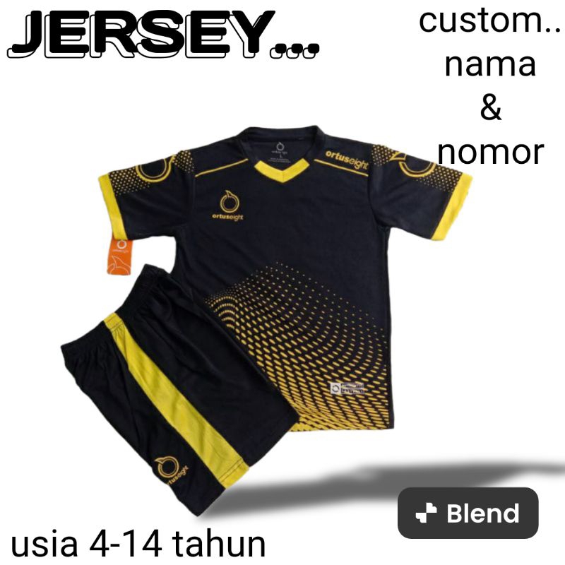 (FREE NAMA+NOMOR PUNGGUNG) PAKAIAN OLAHRAGA ANAK BAJU VOLLY ANAK SD/SMP