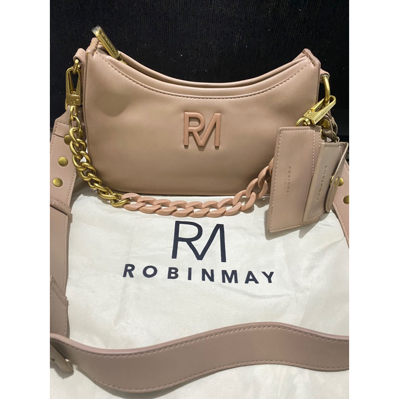 ROBINMAY shoulder bag sling RM tas selempang nude taiwan drakor Robin may stay magic