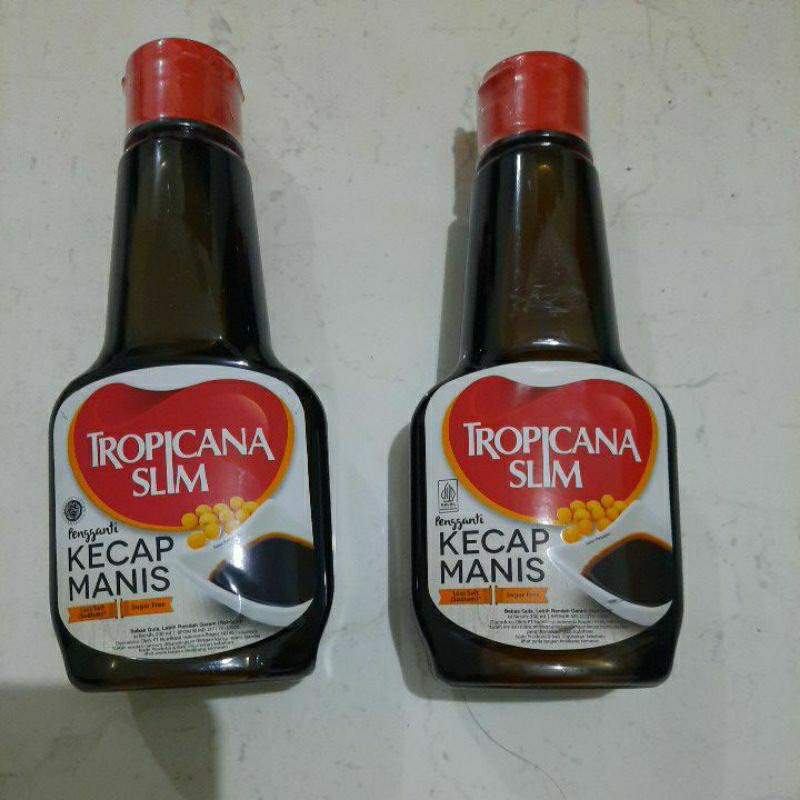 

kecap manis tropicana slim 200ml exp 2026