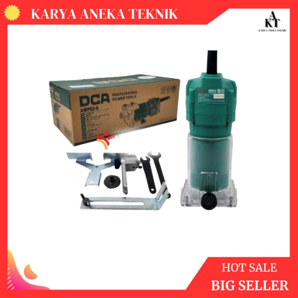 DCA Mesin Trimmer kayu AMP03-6 Profil Router