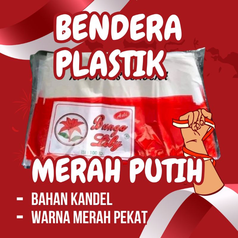 

Bendera Merah Putih Plastik Bahan Premium, Lebih Tebal dan Lebih Lebar Tidak Mudah Sobek