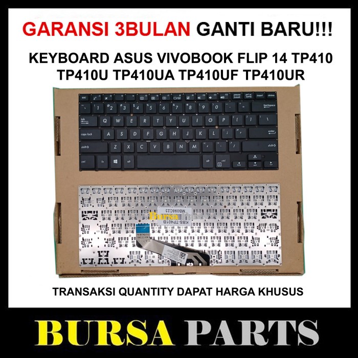 keyboard asus vivobook flip 14 tp401m