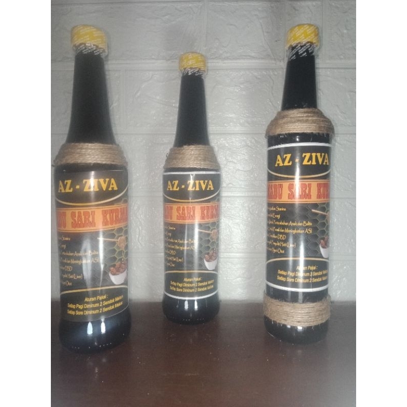 

Madu Hitam Sari Kurma Az-Ziva 450ml