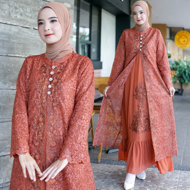 COD NEWPRODUCT SKSRealpict SHYNA Dress Gamis Modern Gamis Lebaran  Gamis Mewah  Gamis Tanahabang  Ba