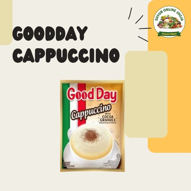 

Good day cappuccino sachet - PAWON MAMI SAYUR ONLINE JOGJA