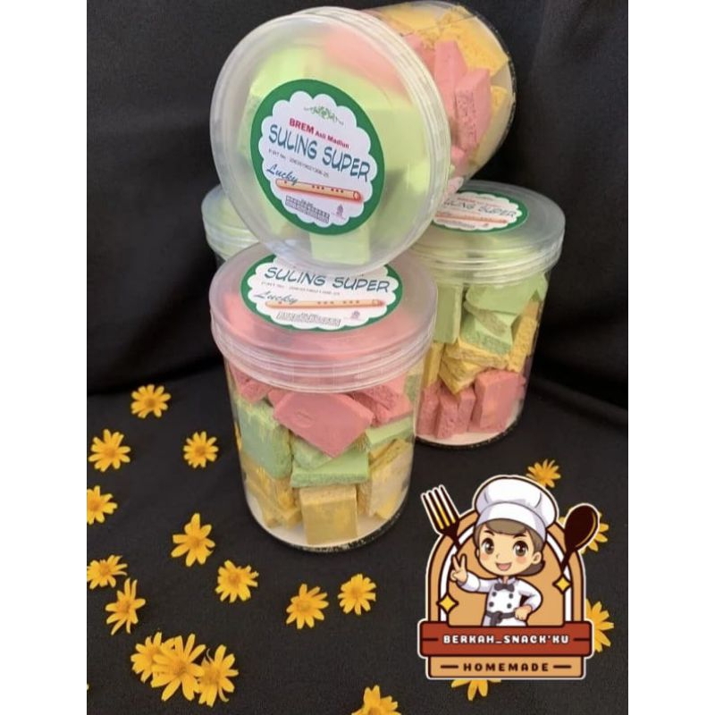 

Brem Suling Super Aneka Rasa Kemasan Toples Jer 750ml