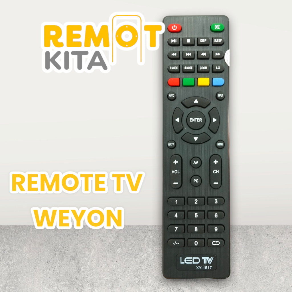 REMOT TV WEYON/ANIMEX/SAKURA LED LCD
