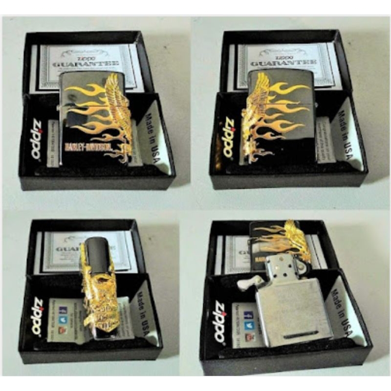 Korek Api Zippo Harley Fire