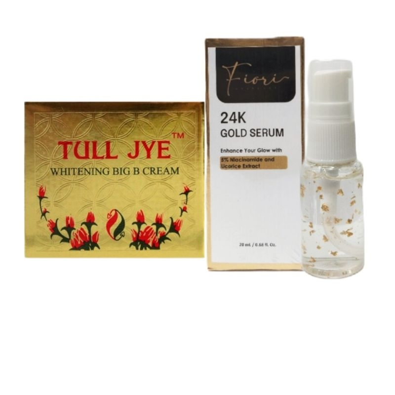TULL JYE NIGHT CREAM MERAH + 24K SERUM GOLD + BONUS