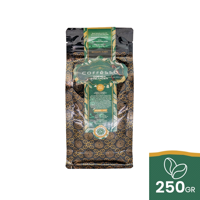 

Coffesso Soenda Preanger Coffee Bean - Biji Kopi 250gr