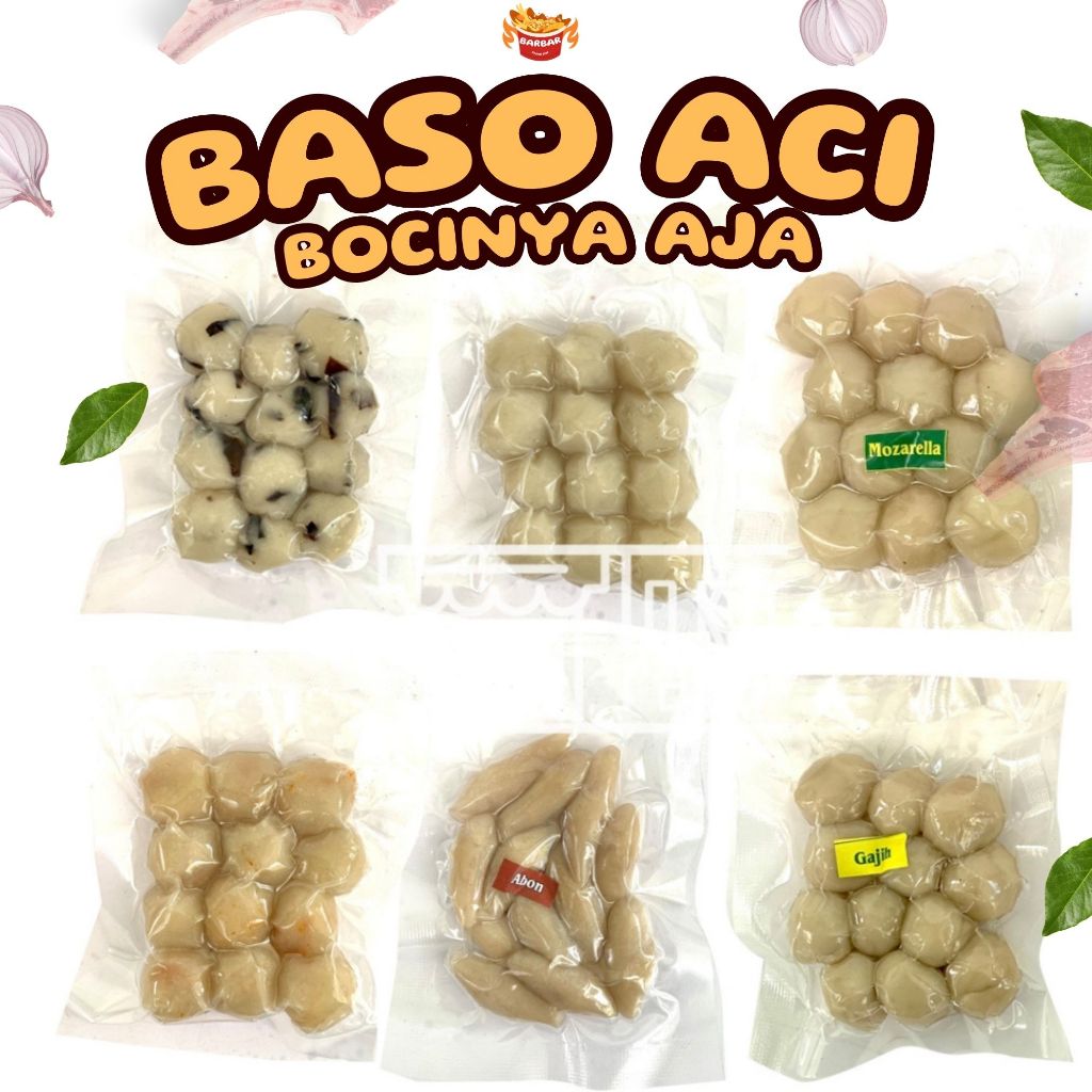 

(Basonya Saja) BASO ACI HOME MADE Pentol