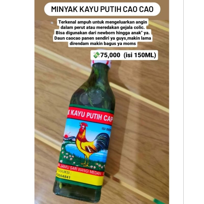 Minyak kayu putih chaochao daun inggu