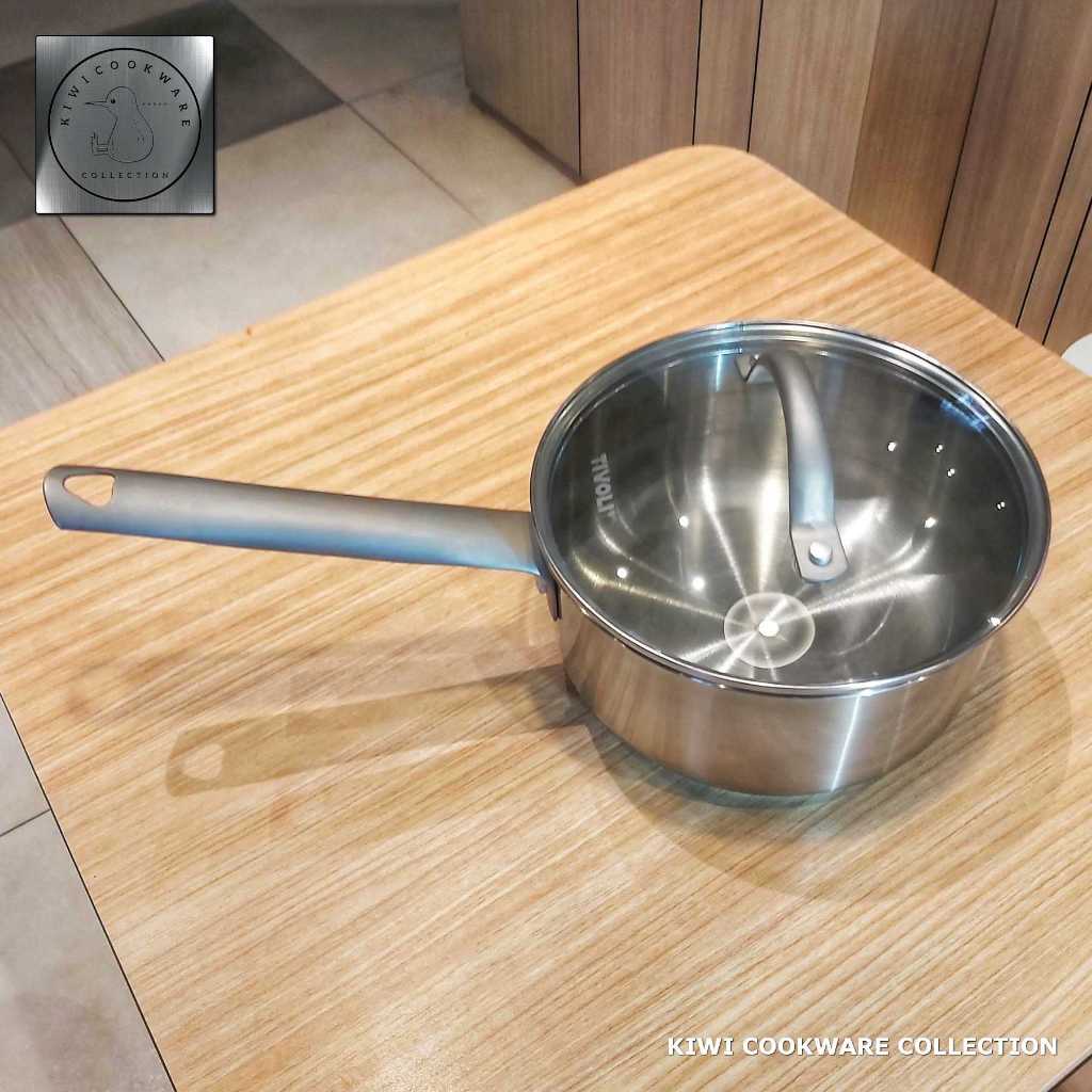 Sauce Pan 20cm Panci Susu Stainless Steel Premium Brand Tivoli LovelynaStore KiwiCookware