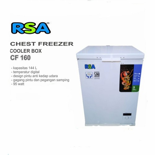 Chest Freezer RSA 160 / Freezer Box - Pembeku