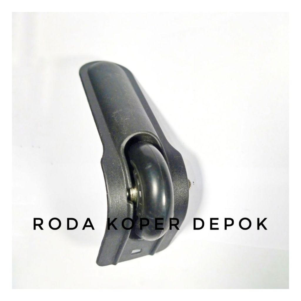 Dudukan belakang roda diameter roda 6cm untuk koper kain kecil