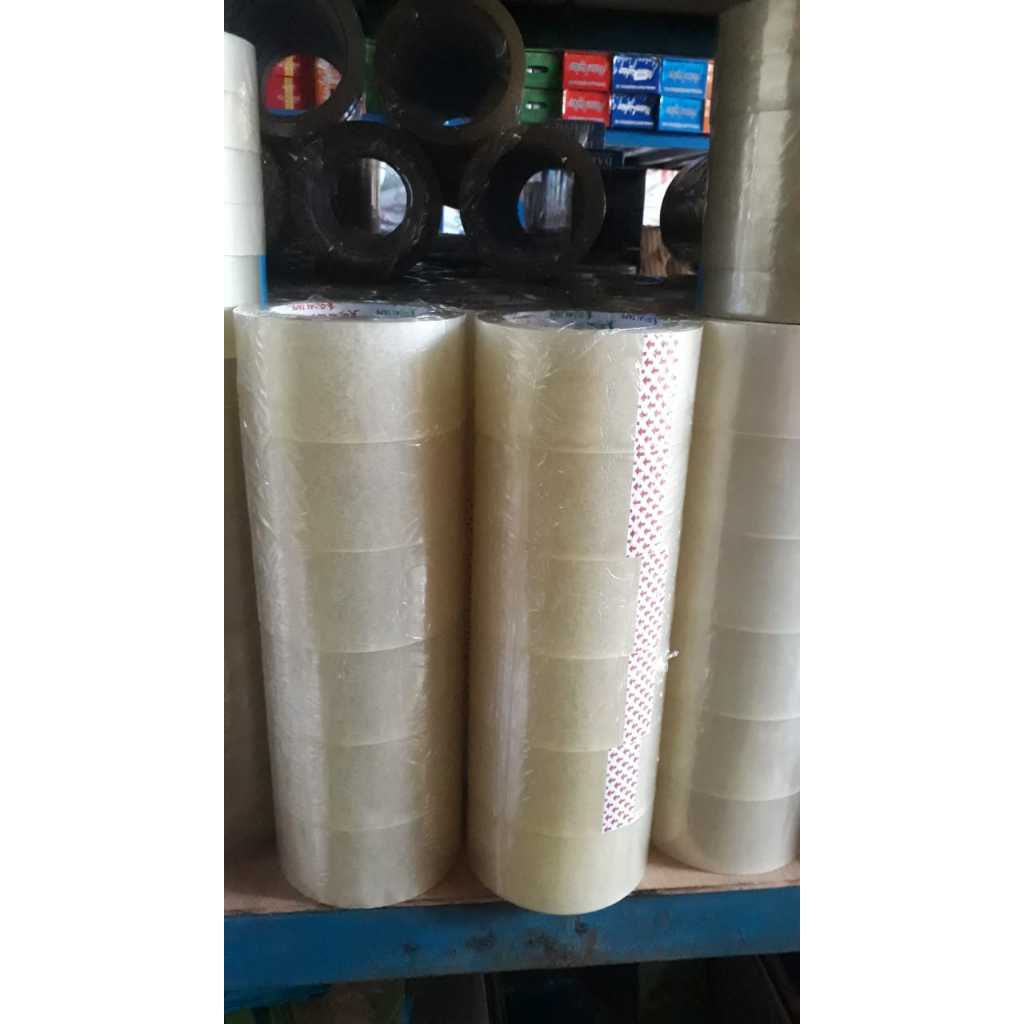 

Isolasi Goal tape 48mm 72 Yard / Lakban Bening dan Coklat Goal Tape