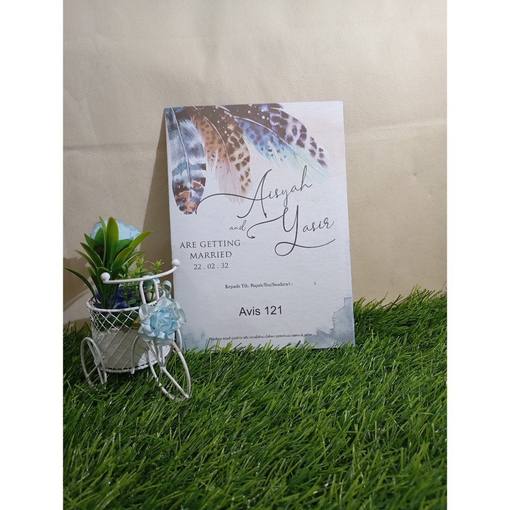 Kertas Blangko Undangan Avis 121 Murah