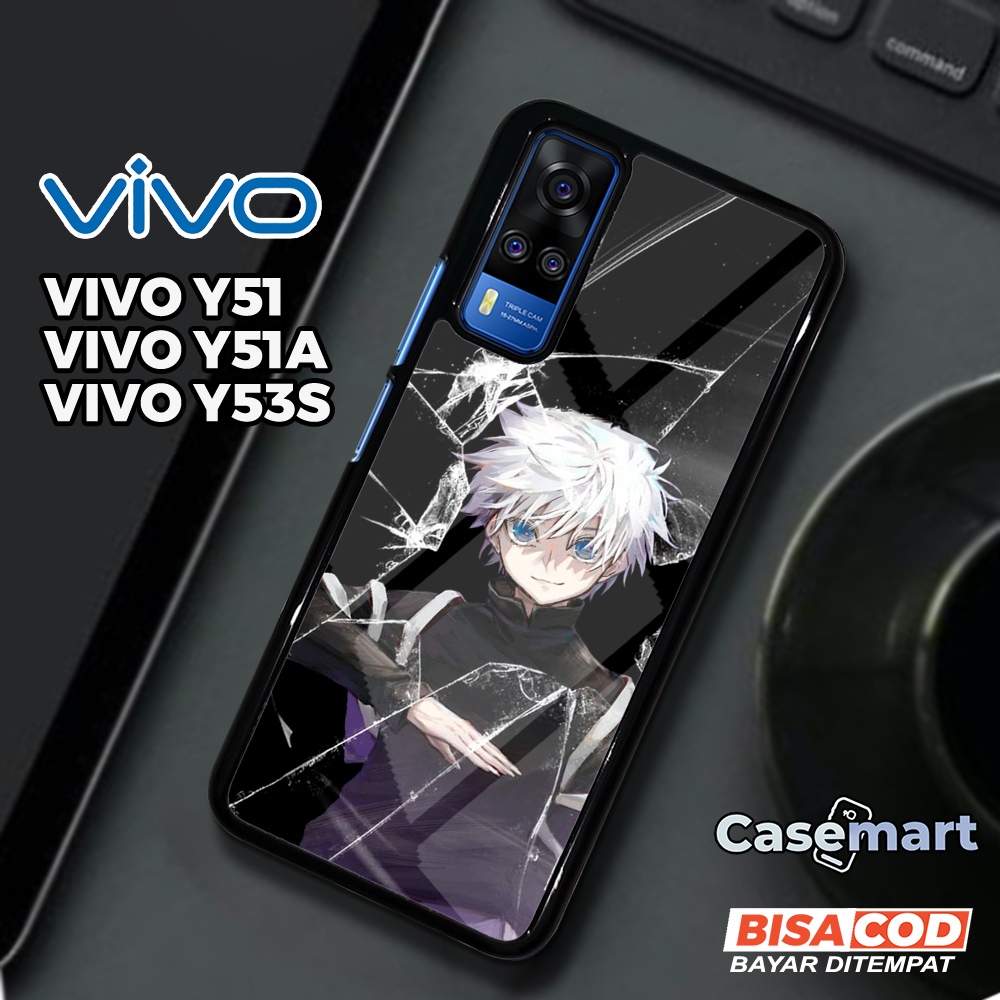 Case VIVO Y51 Y51A Y53S Casing VIVO Y51 Y51A Y53S Casemart [HXH] Case Glossy Case Aesthetic Custom C